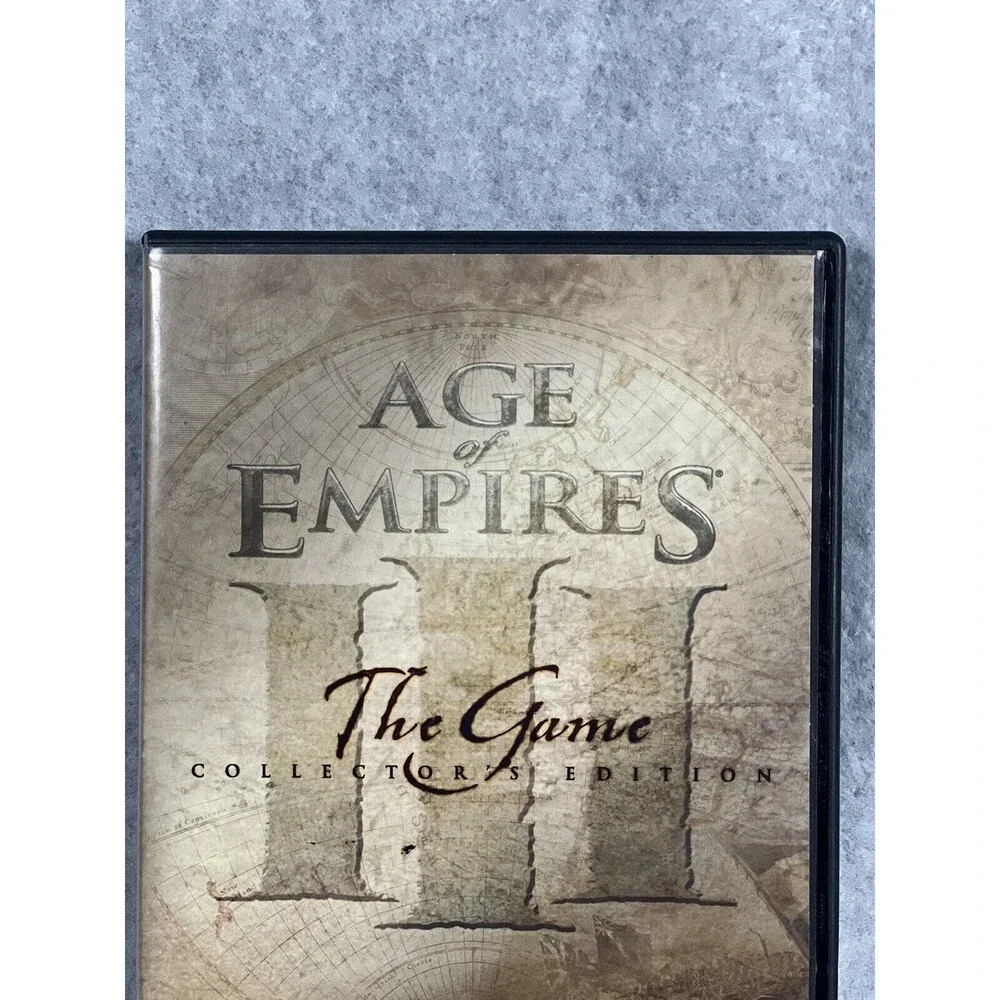 Vintage Age of Empires III The WarChiefs Collectors Edition PC Game Microsoft